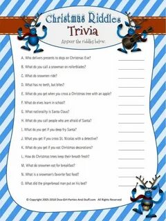 Christmas riddles
