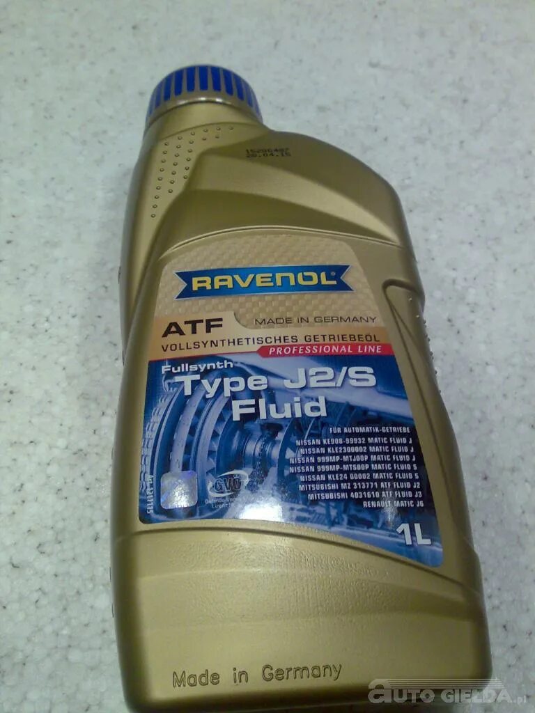 Ravenol j2 s fluid. Ravenol atf 1. ravenol atf type j2s fluid. atf jf506. ravenol jf506e.