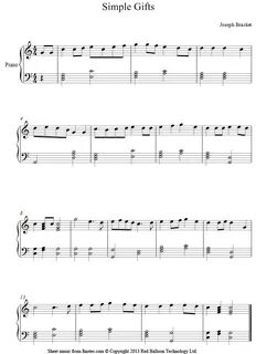Sheets piano