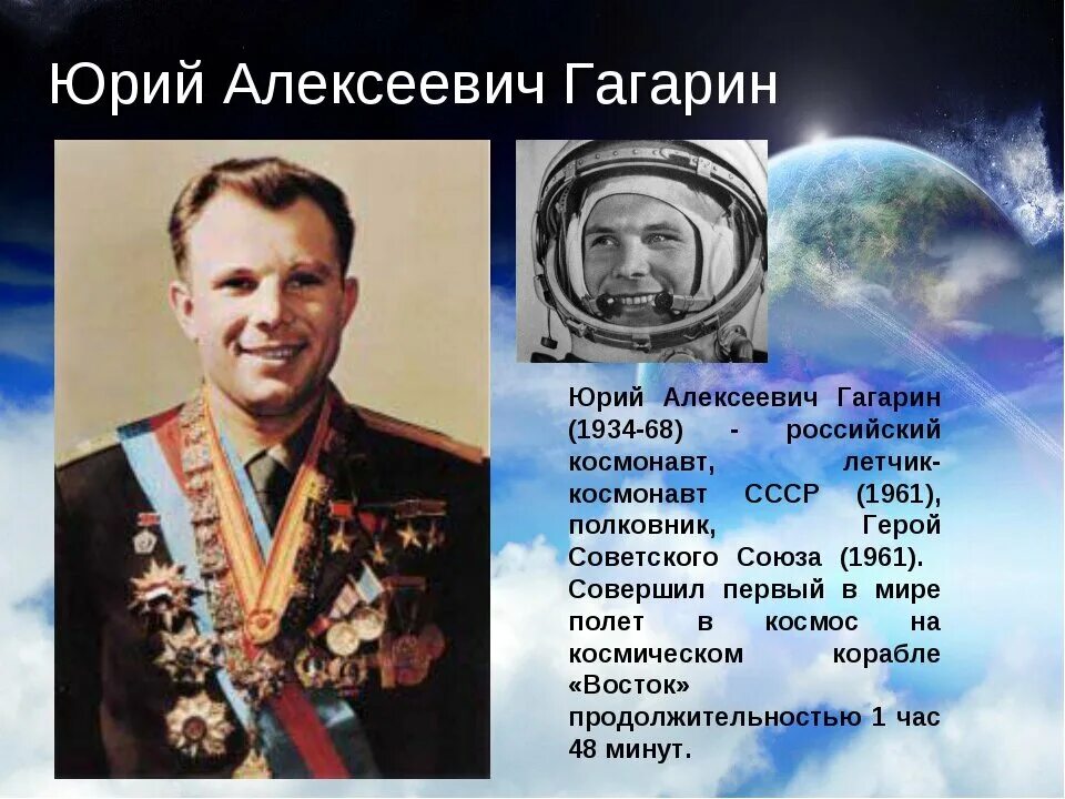 Первый космонавт ссср совершивший полет. Первые космонавты СССР Гагарин.