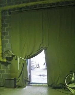 Брезент для гаража