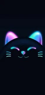 Кот на экране андроид