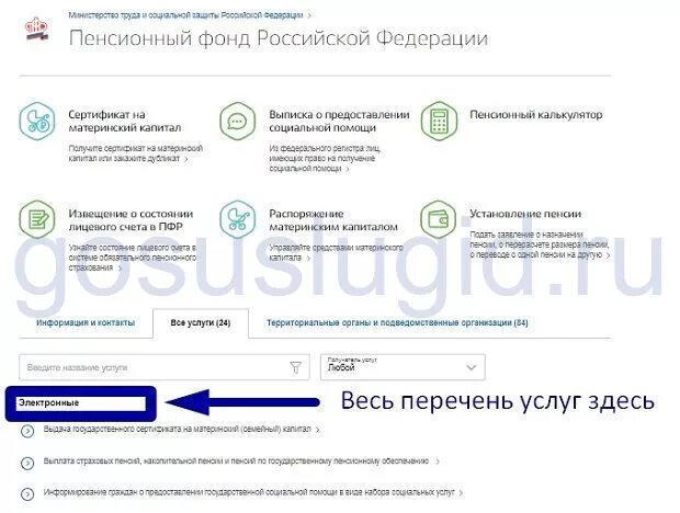 Записаться в пенсионный фонд россии