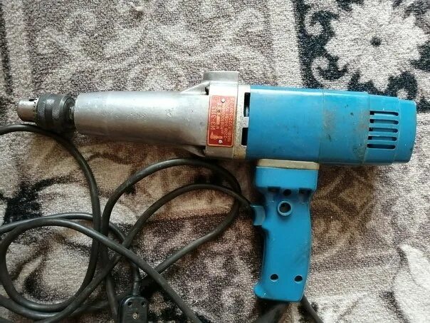 Дрель иэ-1036э. Производство дрелей. 3. Дрель старого образца. Иэ-1038э.