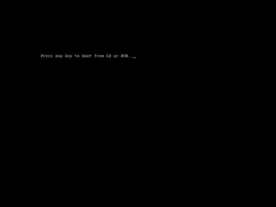 Please any key. Press any key to boot from cd or dvd. press any key. press any key to boot. press and key to boot from cd or dvd.