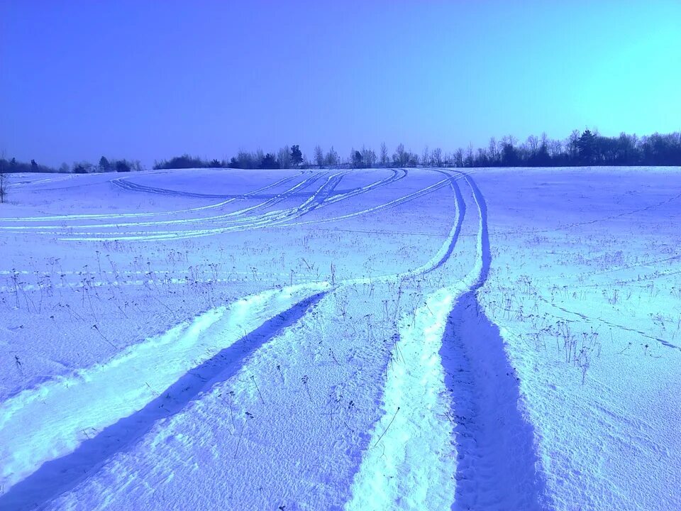 Покатушки по снегу