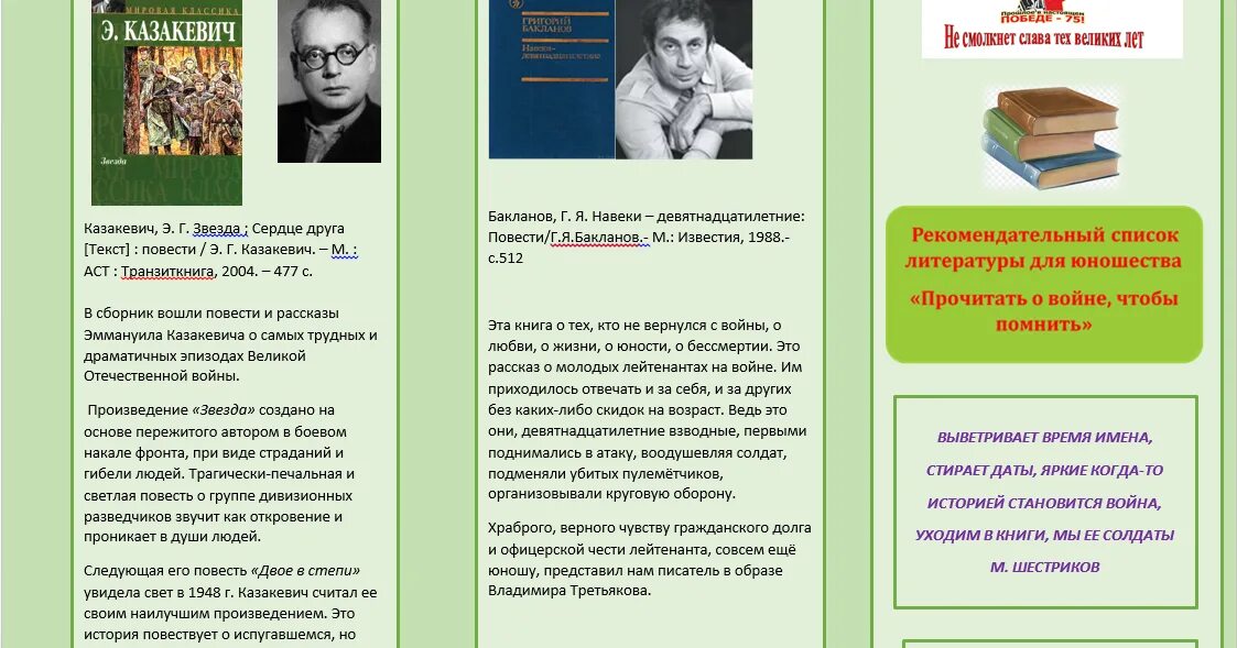 Писатели книги прочтенные. Рекомендательный список литературы. Литературный буклет. Буклеты по творчеству писателей. Рекомендательный список литературы в библиотеке.