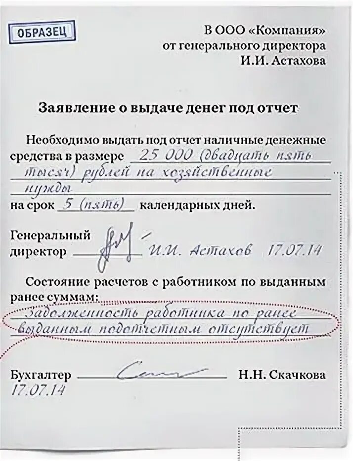 Под подотчетом как правильно