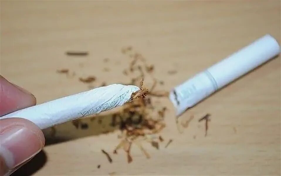Как сделать сигарету из бумаги и чая