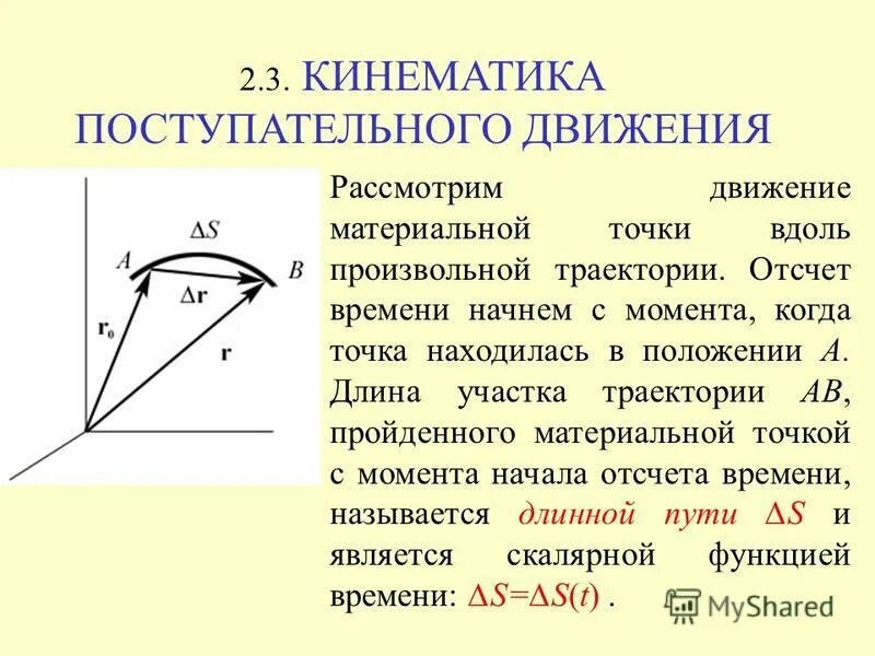 При равномерном движении материальной точки