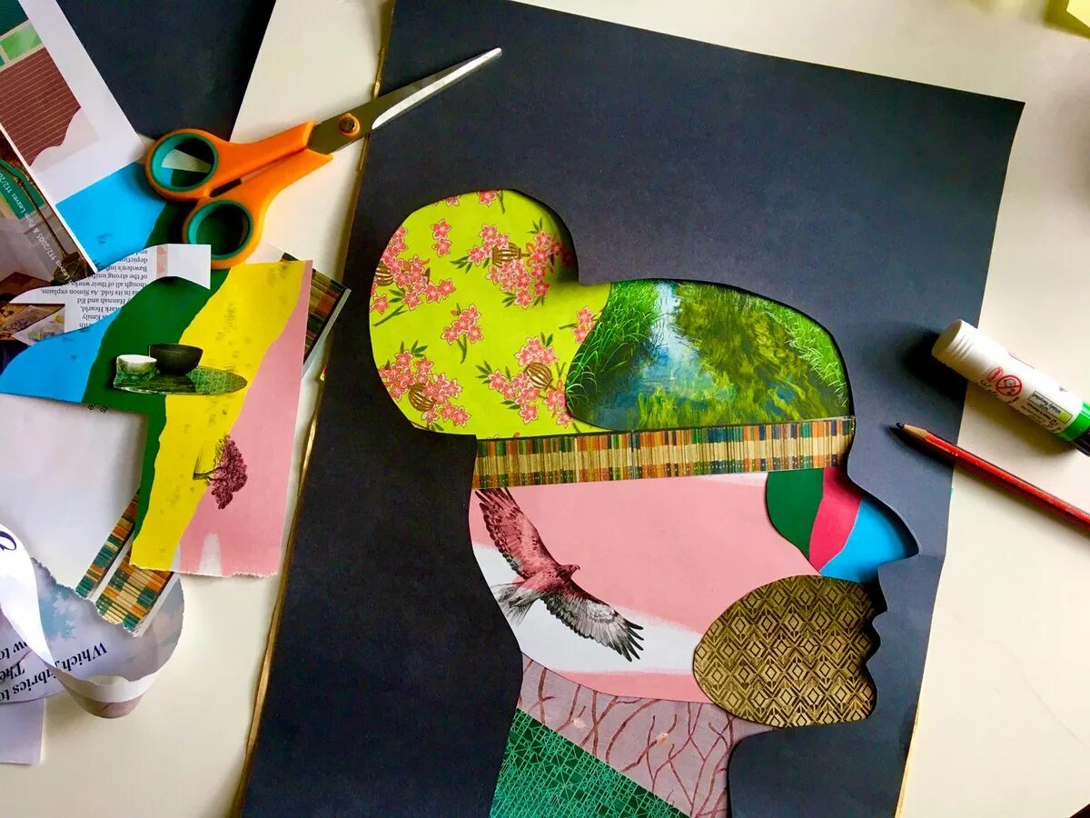 Как сделать коллаж из бумаги. Аппликация и коллаж. Коллаж из поделок. Аппликация и коллаж. Коллаж из бумаги.