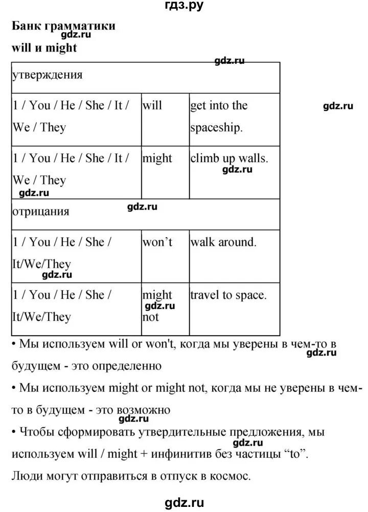 Английский 8 класс стр 107 номер 8