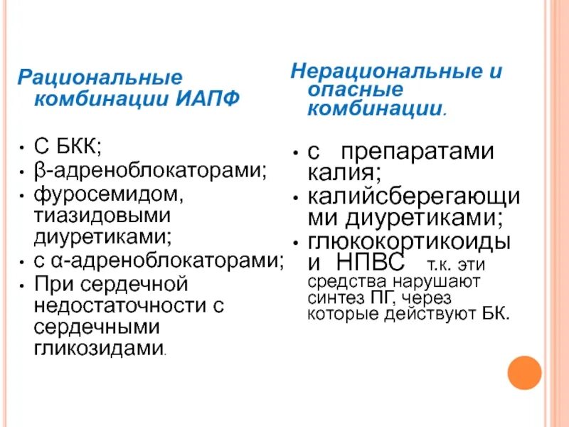 Бкк препараты. Комбинированные препараты иапф и бкк. иапф и диуретики комбинация. комбинация иапф и бкк препараты. сочетание иапф +бкк в одном препарате.