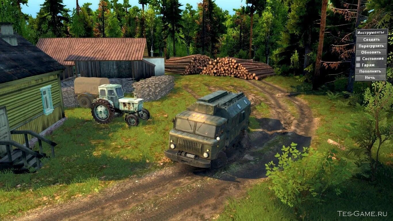 Mudrunner 1. 3. Spin tires карта деревня. Spin tires лпх. Мод на спинтайрес деревня.