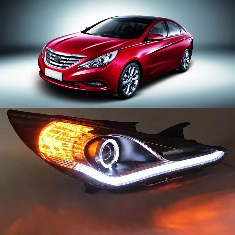 Hyundai Sonata 2015 фары. Фары Hyundai Sonata YF. Hyundai Sonata 7 2015 led оптика. Hyundai Sonata 2021 фары.