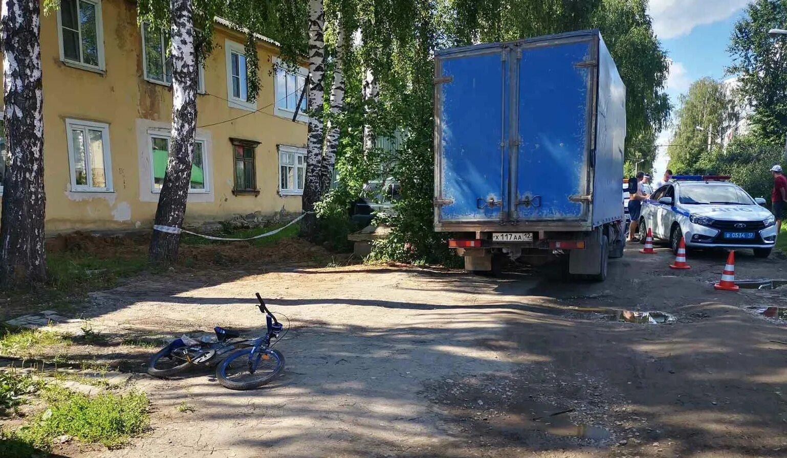 Чп йошкар. Аварийный съезд для грузовиков. йошкар-ола окраины.