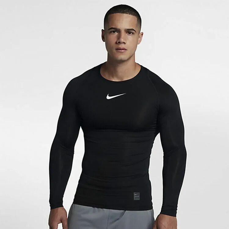 Найк для мужчин. Лонгслив Nike Pro Combat. Кофта Nike cool Compression. Компрессионка найк мужские. Nike Pro long Sleeve.