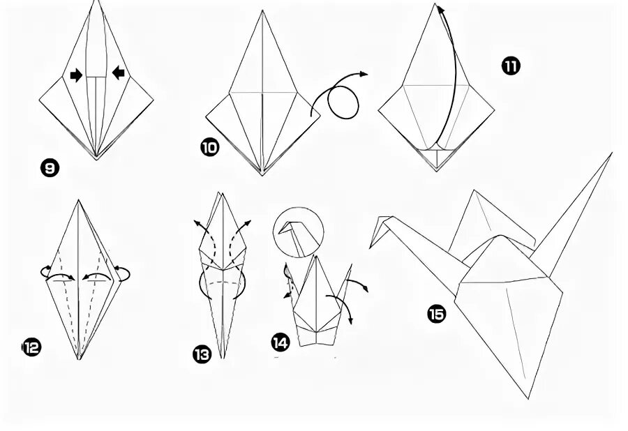 Легкое оригами журавля. Схема бумажного журавлика. Японский Журавлик схема. Оригами из бумаги Журавлик схема для начинающих. Схема журавлика оригами простая.