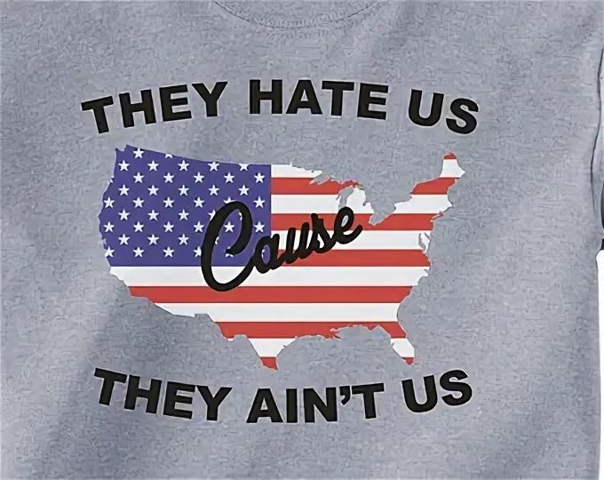 Ones we hate. Американский хейт. USA sucks. They hate us we hate them футболка. They hate us we hate them Trailhead.