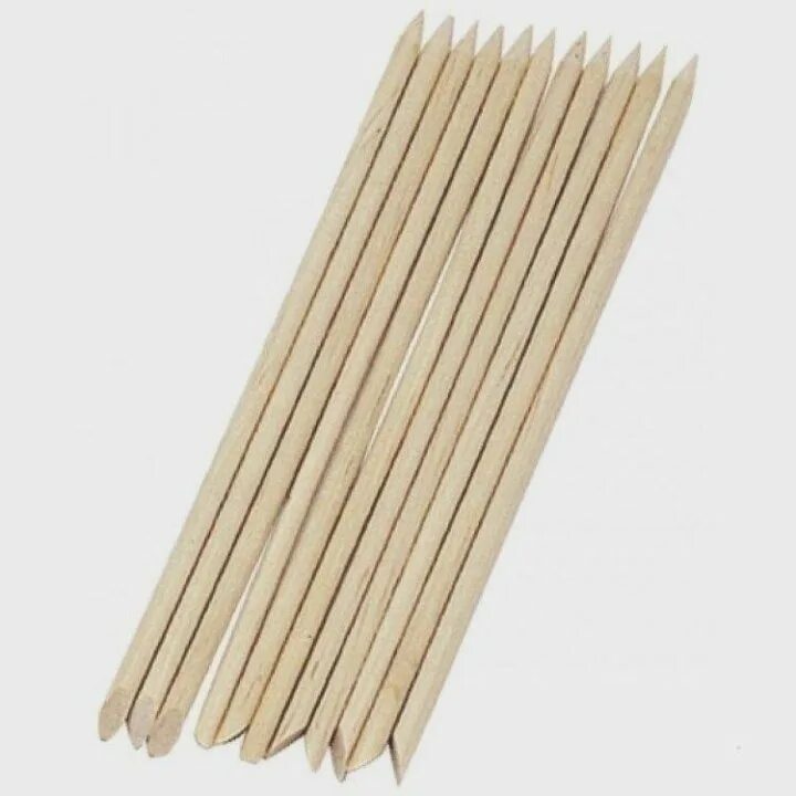 10 палок. Наконечники для лыжных палок. Апельсиновая палочка. Набор апельсиновых палочек. Апельсиновые палочки beajoy, 114х3,7 мм, № 10/10000.