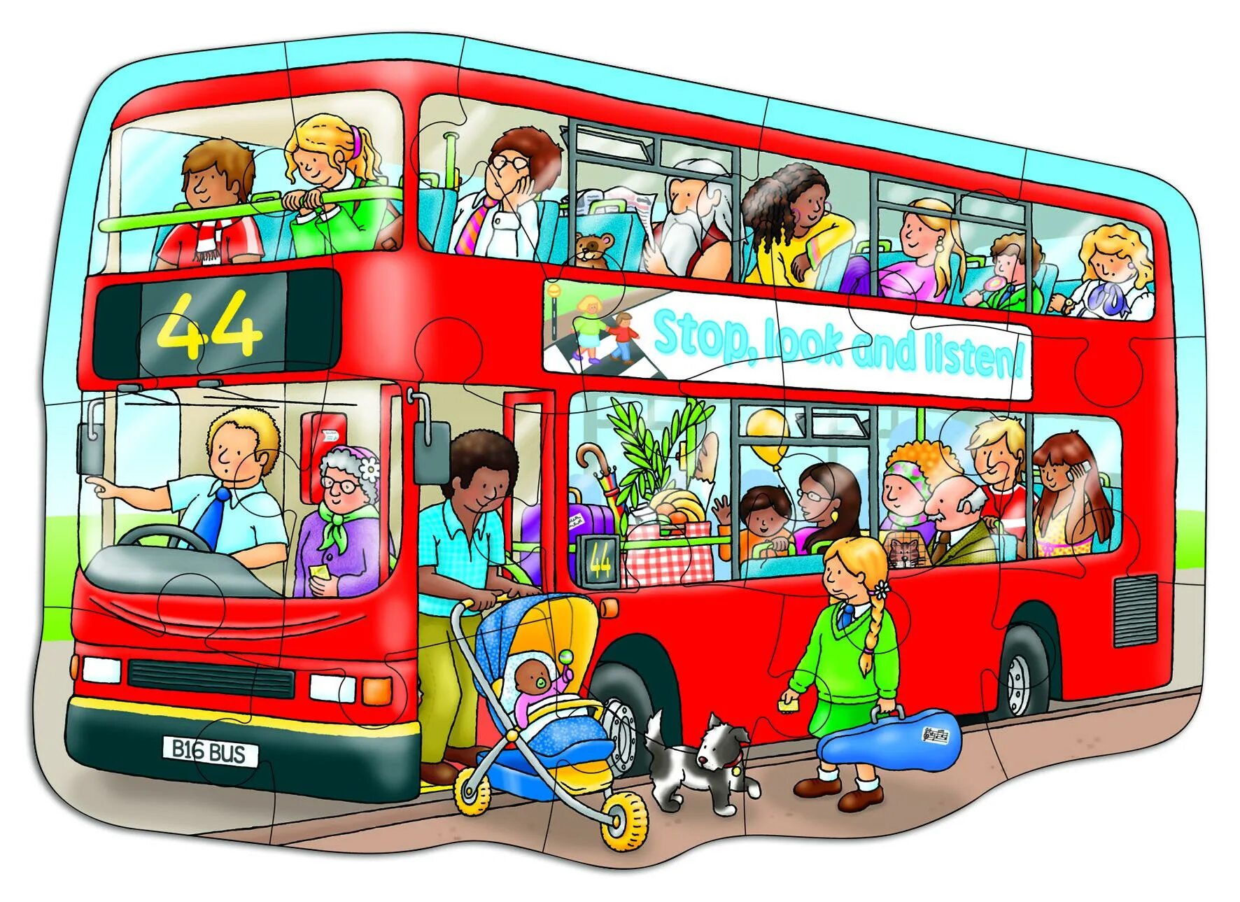 Автобус для детей. Автобус иллюстрация. Изображение автобуса для детей. Пассажиры в автобусе иллюстрация.