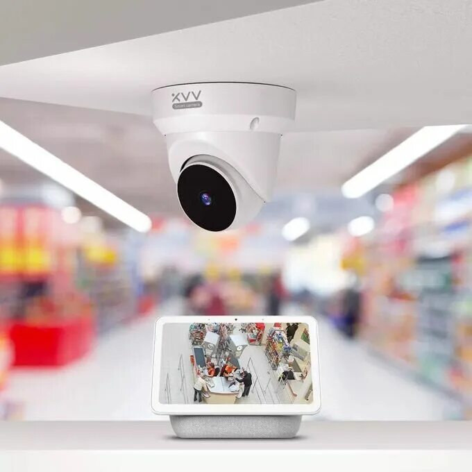 Wi-Fi камера Xiaomi XIAOVV Smart PTZ Camera (xvv-3620s-q1). IP камера видеонаблюдения Xiaomi XIAOVV Smart Camera. Умная камера видеонаблюдения Xiaomi XIAOVV Smart PTZ Camera (xvv-3620s-q1) 1080p. Видеокамера Xiaomi XIAOVV Smart PTZ.