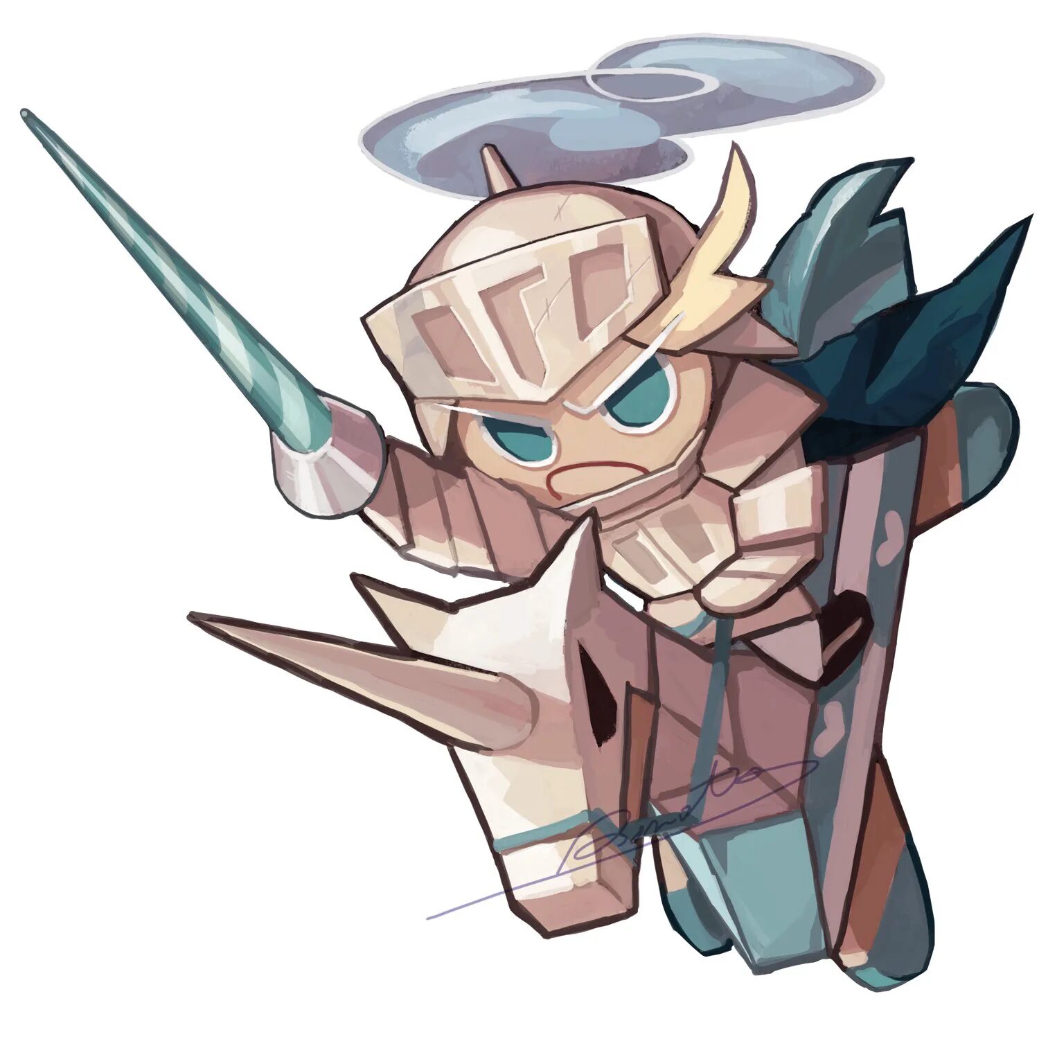 Mercurial knight cookie