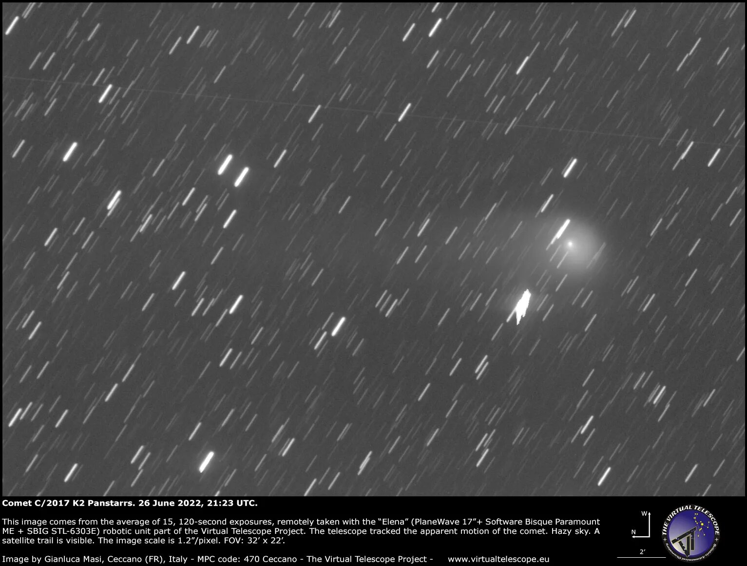 Virtual telescope project