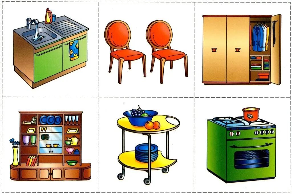 Мебель картинки для детей. Предметы мебели карточки. Предметы бытовой мебели. Деревянная мебель на прозрачном фоне. Деревянные вещи.