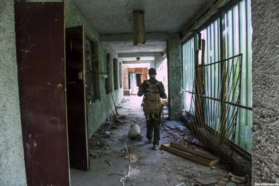 Попали в припять