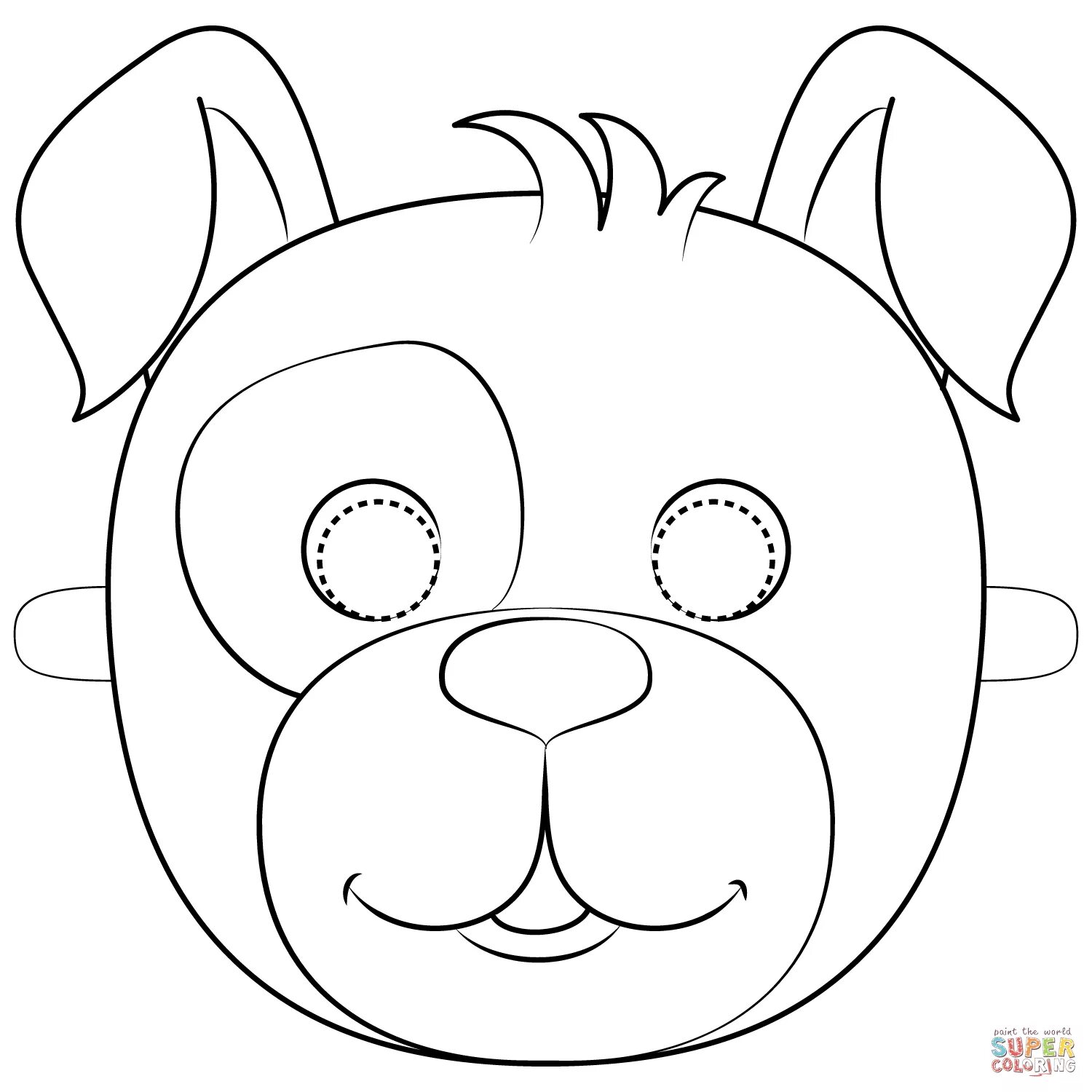 Распечатать голову собаки. Маска раскраска для детей. Раскраски маски животных. Маски животных для детей. Маска собаки раскраска.
