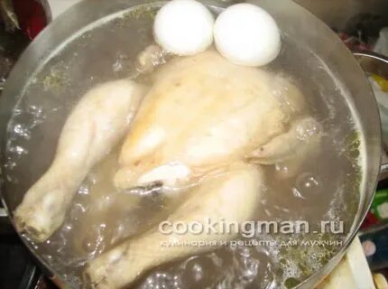 Почему куриный бульон белого цвета