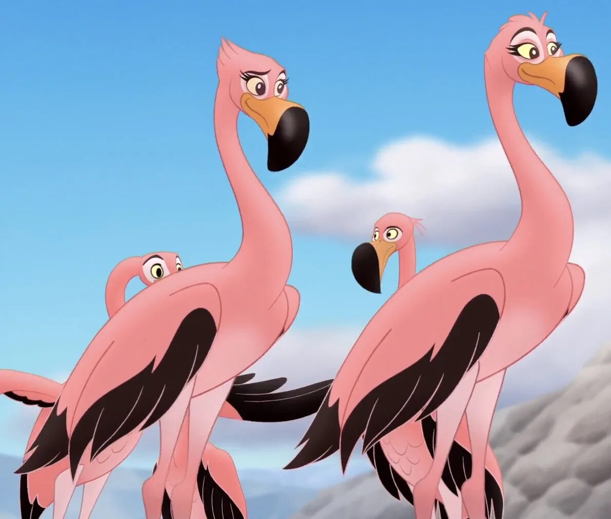 В каком мультфильме есть фламинго. Томас фламинго. филипп фламинго. lion guard flamingo. бородин фламинго.