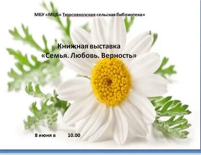 Выставка к дню семьи любви и верности