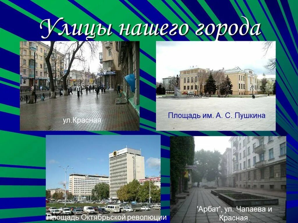 Название улиц площадей. Презентация улицы города. названия улиц и площадей. площадь октябрьской революции краснодар. название улиц в краснодаре.