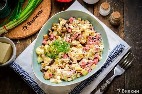 Салат с колбасным сыром рецепты