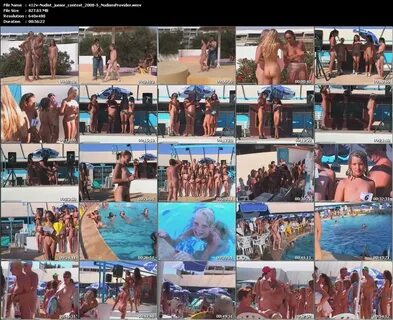 Slideshow nudist pageant video. 