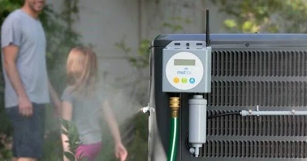 Misting. Air water power