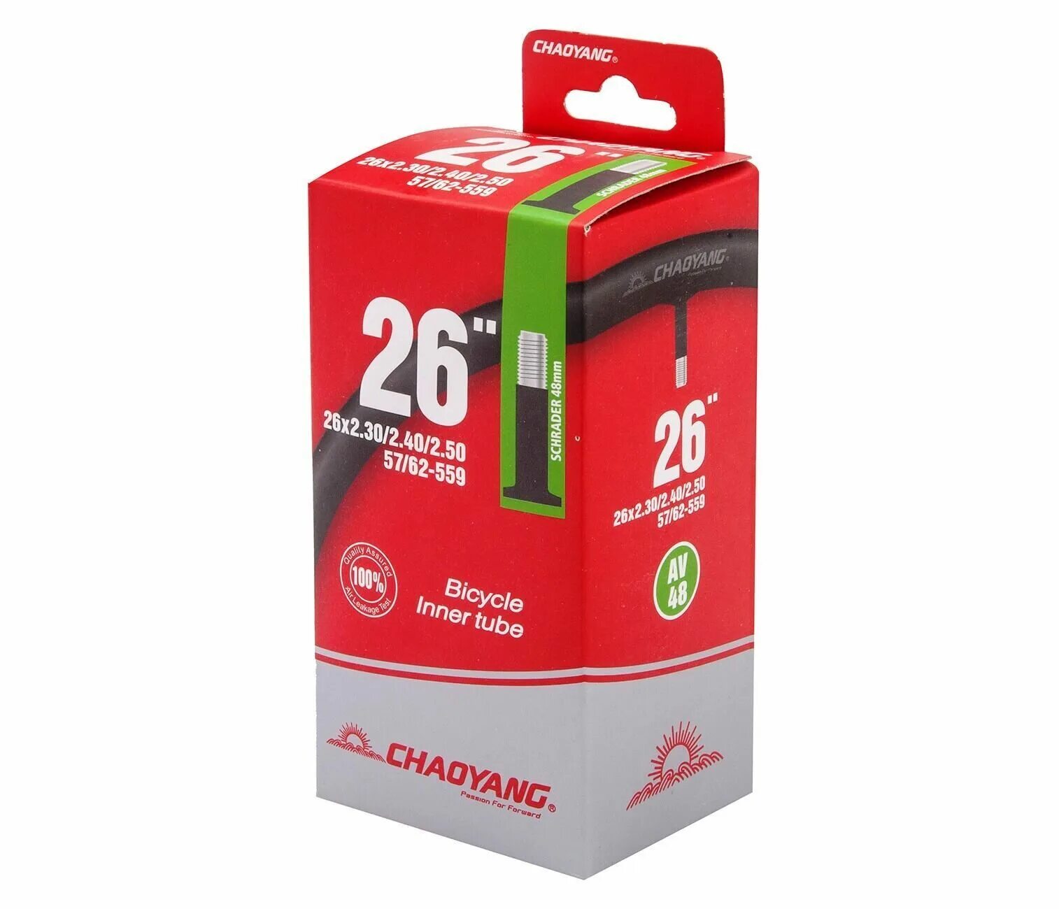 В/камера 24" x1. 95 2 54. Велокамера 20х2. Камр 16х2. 10 a/v 48мм (самозаклейка) chao yang.