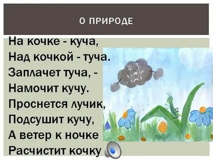 Пословицы про погоду