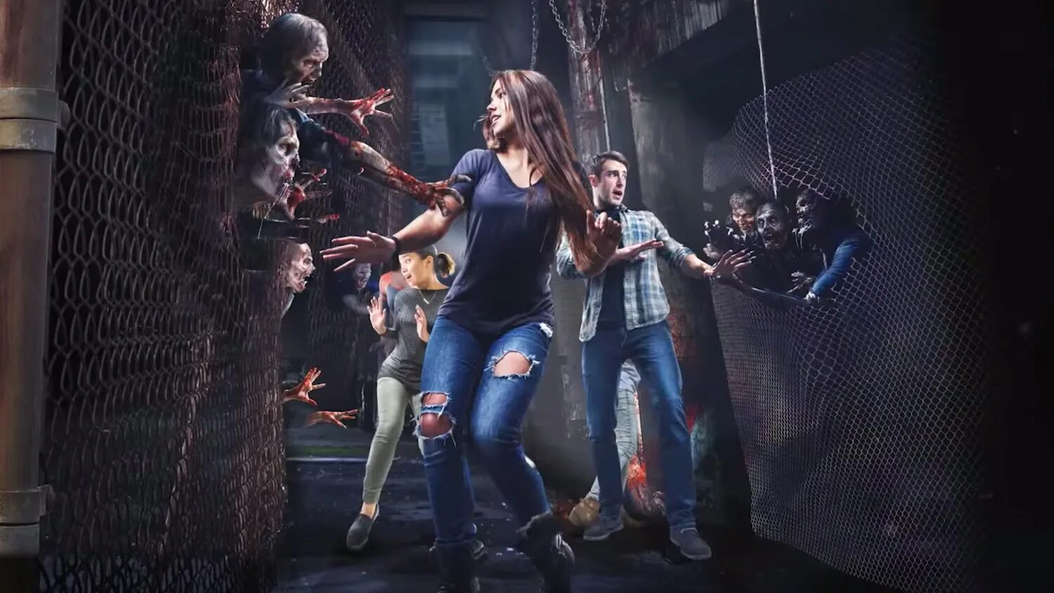Cursed walking a modern zombie apocalypse