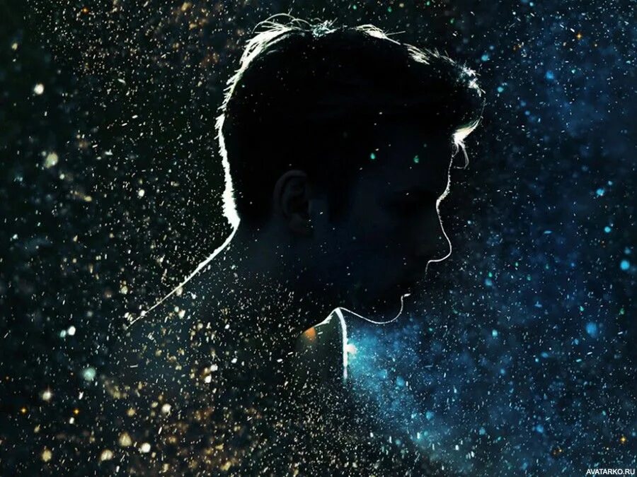 Star man in the sky