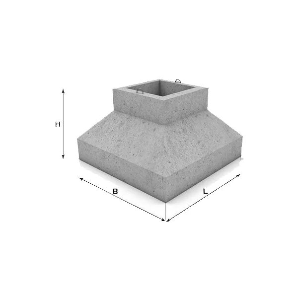 9-1. Фундаменты стаканного типа 2ф 18. 407-115 в. 407. 1.