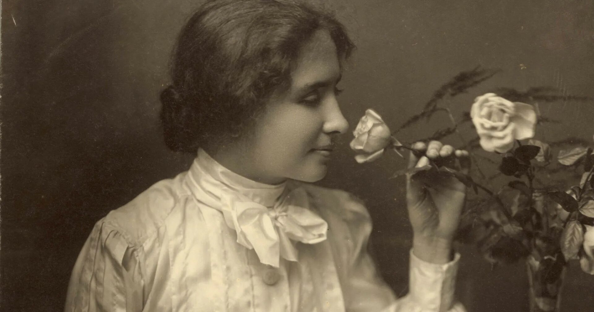 Helen keller imagine a person who