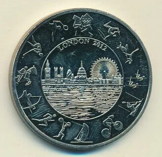 Британская монета 5