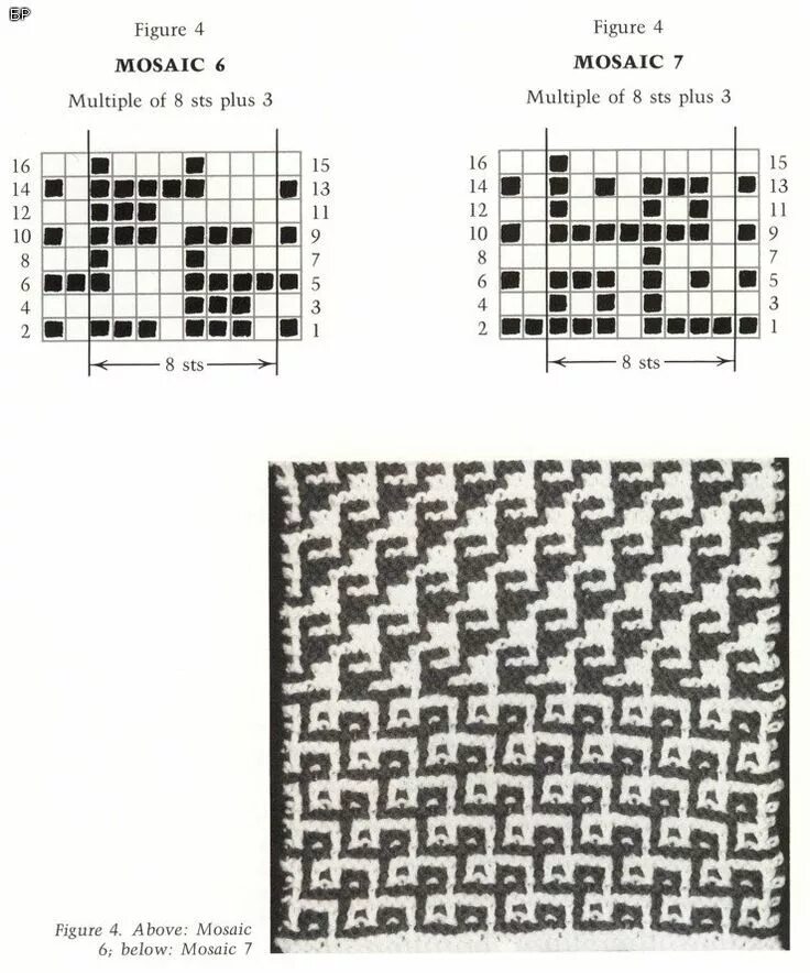 Mosaic Knitting Barbara G. Walker (Lenivii gakkard) Mosaic Knitting Barbara G. W