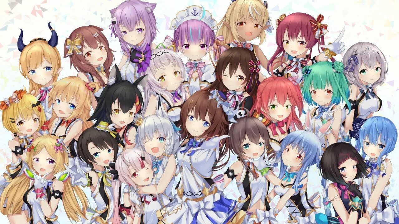Мацури vtuber. Hololive all. Витуберы хололайв. Vtubers hololive. Хололайв.