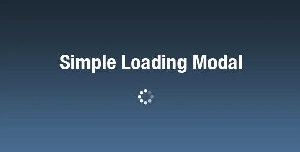 Jquery load. Mini simple loader. codecanyon emblem.