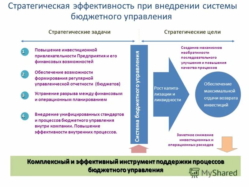 Система управления бюджетными учреждениями