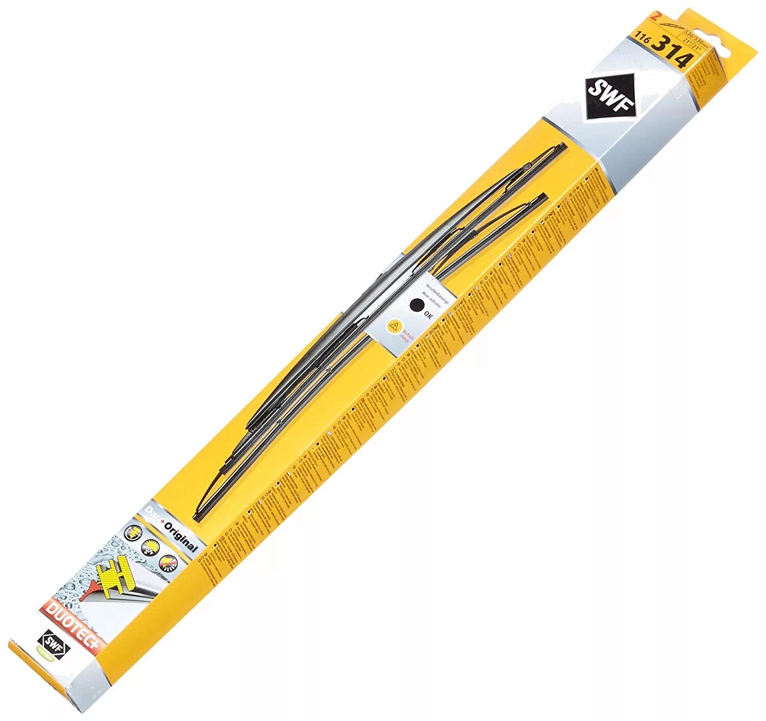 Щетки swf. Щетка стеклоочистителя каркасная swf das original 116314 530 мм / 530 мм, 2 шт.. щетка стеклоочистителя каркасная swf das original rear 116540 350 мм. щетка стеклоочистителя каркасная swf das original 116352 650 мм / 650 мм, 2 шт.. щетка стеклоочистителя каркасная swf das original 116192 475 мм.